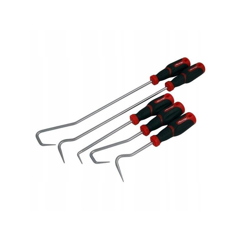 Haczyki z rękojeścią hartowane wygięte 5 szt