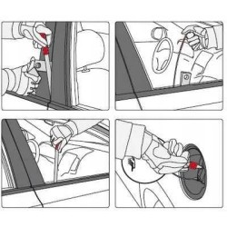 Awaryjne otwieranie samochodu zestaw do drzwi