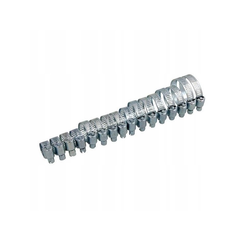 Zaciski opaski ślimakowe zaciskowe cybanty 16el