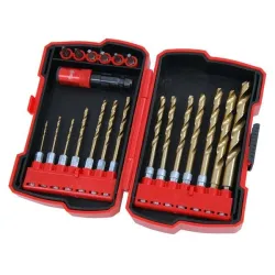 Titanium bit and drill bit set 1-10 neilsen