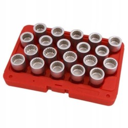 Zestaw nasadek do zabezpieczeń kół porsche