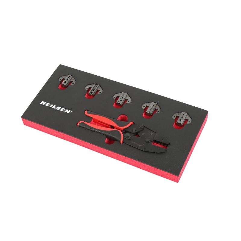 Zaciskarka praska konektorów tulejek kabli neilsen