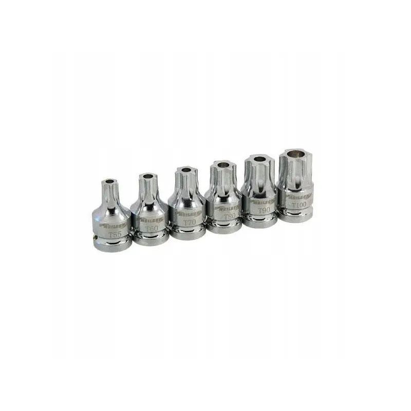 Nasadki torx z otworem - t55-t100