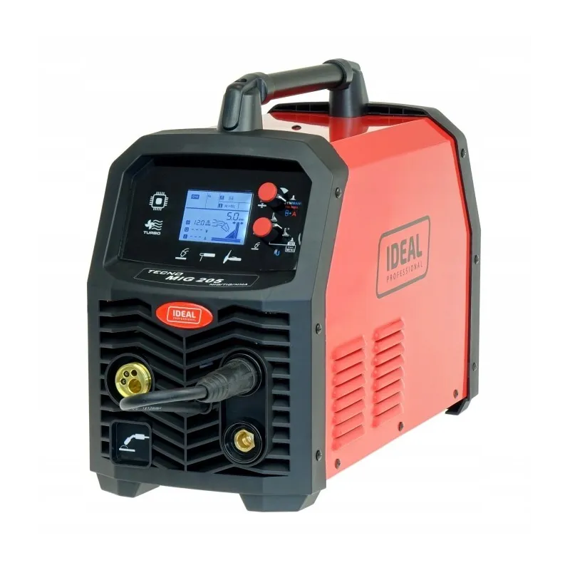 Spawarka migomat tecnomig 205 lcd v2 synergia alu mig mma tig 200a
