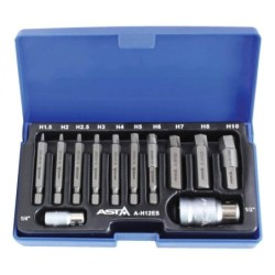 Zestaw bitów do obrobionych uszkodzonych śrub hex asta