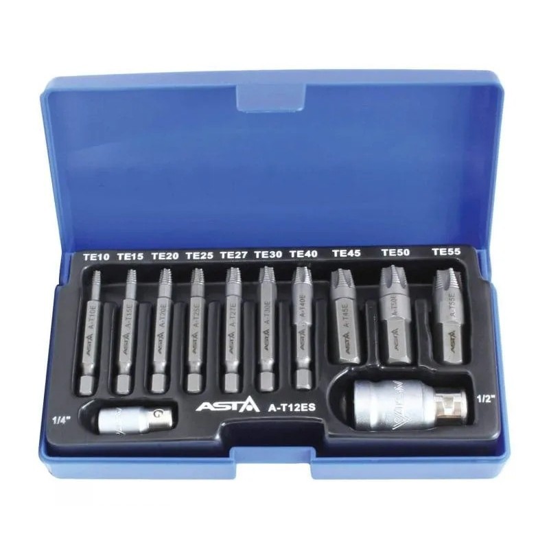 Zestaw bitów do obrobionych uszkodzonych śrub torx asta