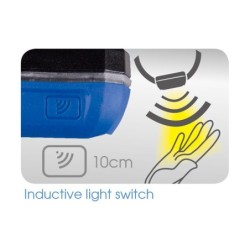 Latarka czołowa latarka 3w cob led king tony