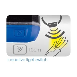 Latarka czołowa latarka 3w cob led king tony