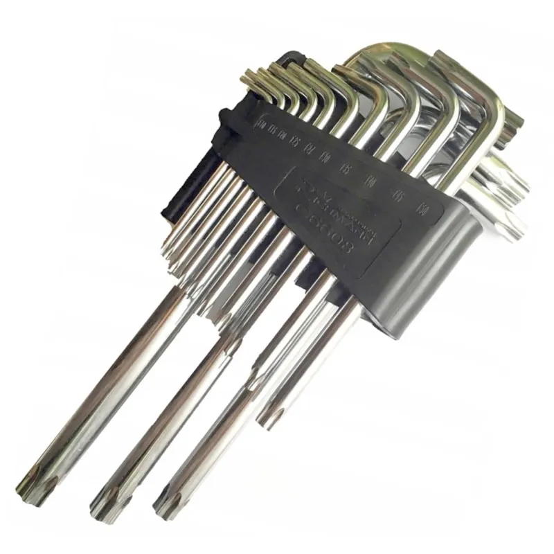 Klucze torx długie duży zestaw 13 szt. t10-t70 richmann