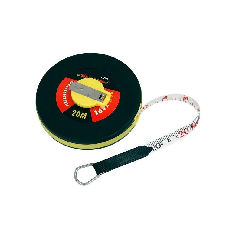 Miara zwijana taśma miernicza fiberglass 20m