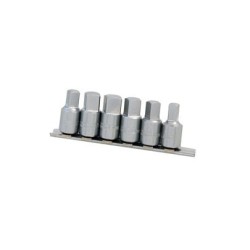Set of socket spanners for oil plugs