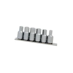 Set of socket spanners for oil plugs