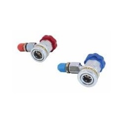 Zestaw do badania szczelności i napełniania klimatyzacji manometry