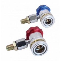 Złącza serwisowe 90 do systemów klimatyzacji r134a