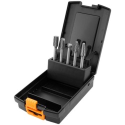 5x pilnik obrotowy frez do metalu trzpień 6mm