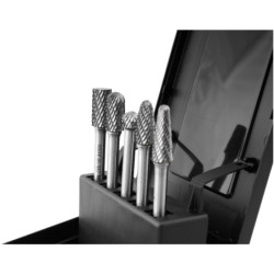 5x pilnik obrotowy frez do metalu trzpień 6mm