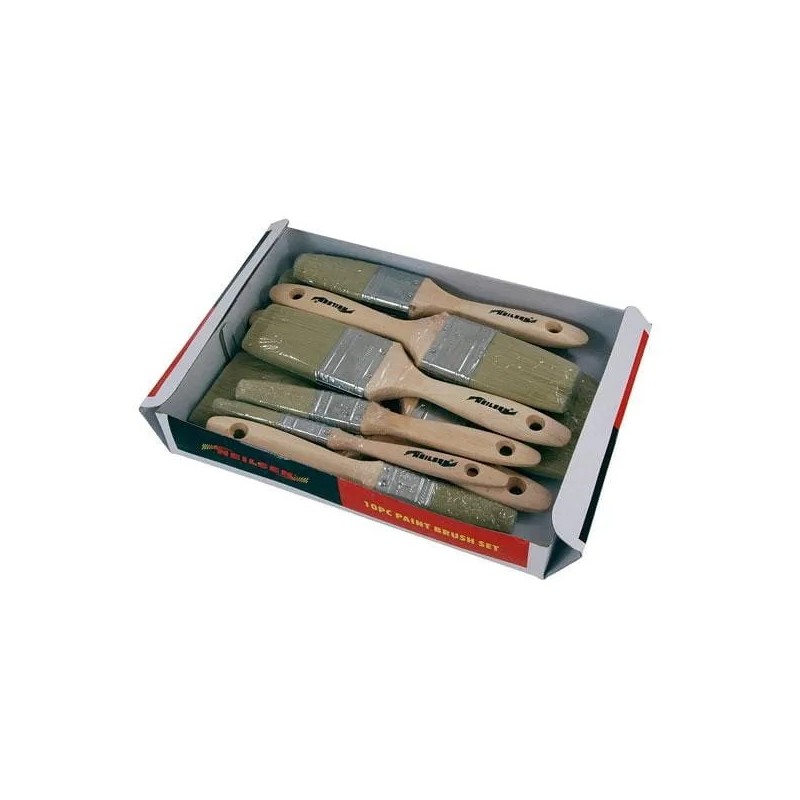 Zestaw pędzli do malowania 10 części różna grubość