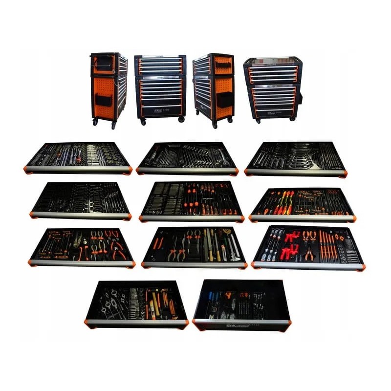 Szafka narzędziowa wózek warsztatowy 790 El 7szuflad Nadstawka Corona Richmann