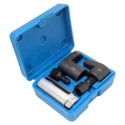 Klucze nasadowe do czujników i poprawy gwintów sondy lambda- zestaw -5elem