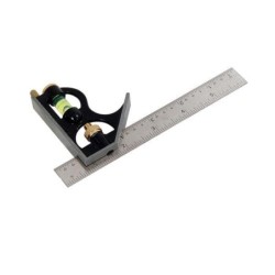 Locksmith angle iron with spirit level 150mm neilsen