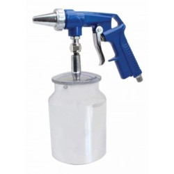 Pistolet do piaskowania ze zbiornikiem