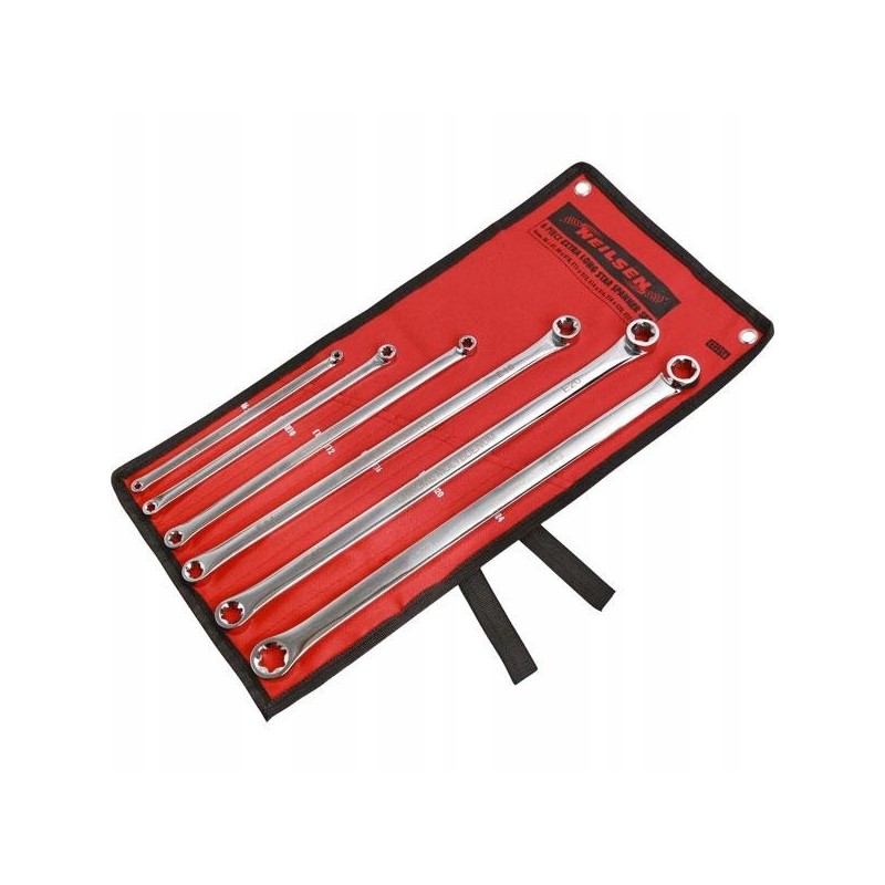 Klucze oczkowe torx e6-e24 bardzo długie neilsen