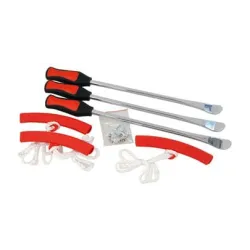 Tyre changing bucket set for motorbikes motorac
