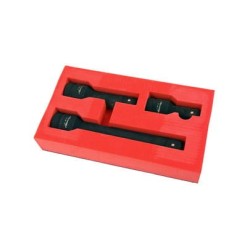 Zestaw przedłużek udarowych 1 cal 100 150 250 mm