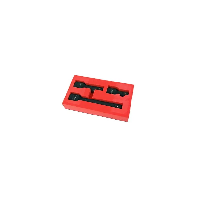 Zestaw przedłużek udarowych 1 cal 100 150 250 mm