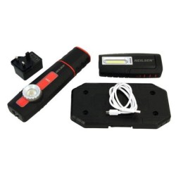 Lampa warsztatowa latarka indukcja 5w cob 500 lm 2 szt