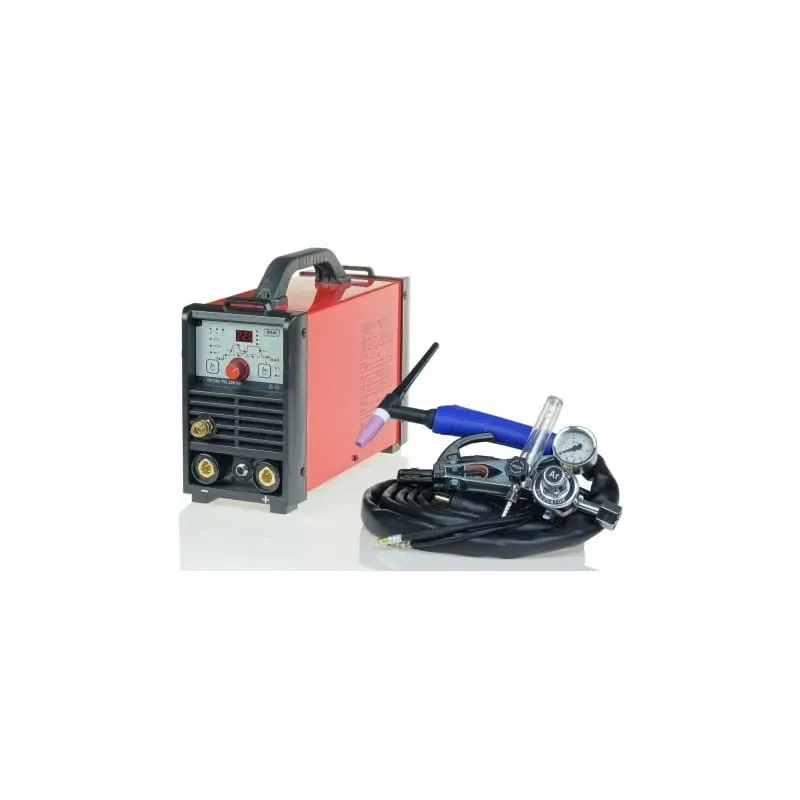 Tecno tig 220 ac dc pulse digital zestaw tig