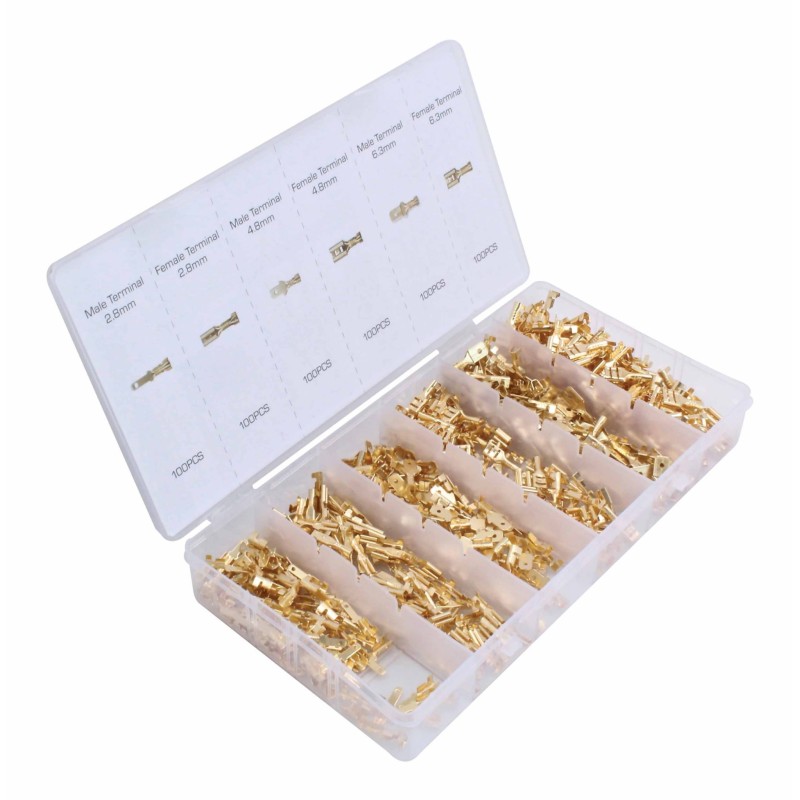 Konektory zestaw konektorów samochodowych 600 szt