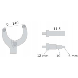 Blokada kół pasowych rozrządu z regulacją rozstawu