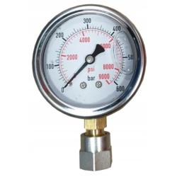 Zestaw do pomiaru wysokiego ciśnienia 600bar manometr adaptery