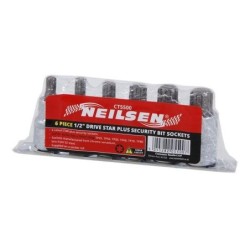 Zestaw nasadek torx plus tp45-tp80 1/2 neilsen