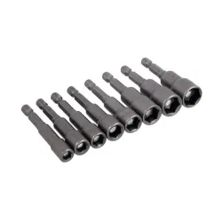 Magnetic screwdriver socket spanner set