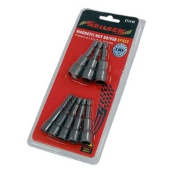 Zestaw kluczy nasadowych do wkrętarki magnetyczne