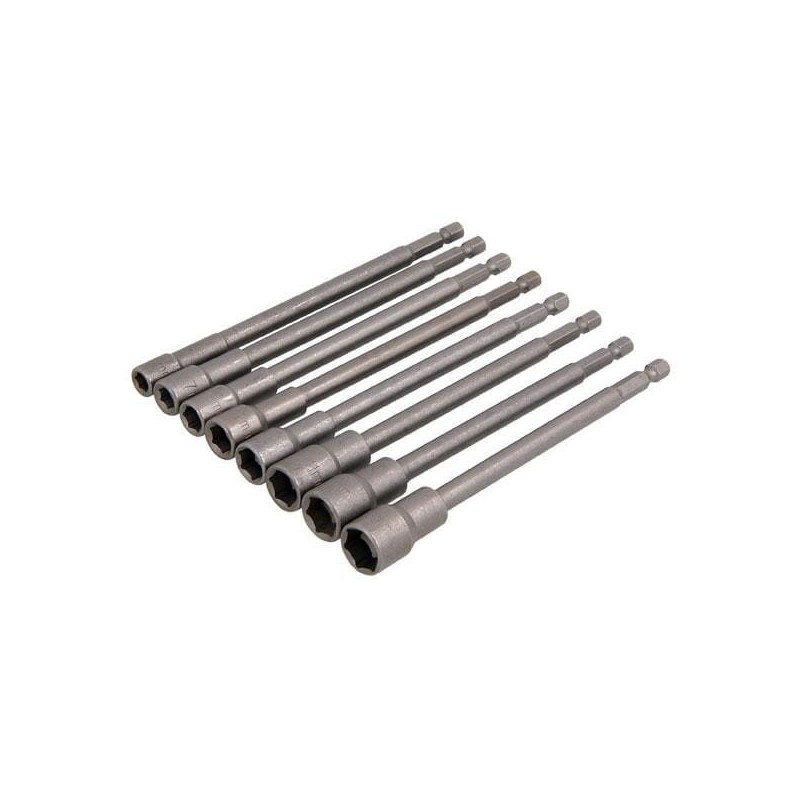 Nasadka uchwyt klucz 8szt wkrętarki 6-13 mm długie