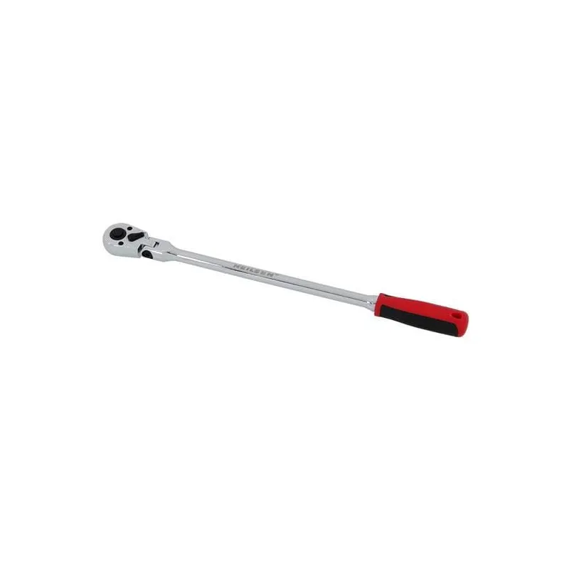 GRZECHOTKA Z RUCHOMĄ GŁOWICĄ 1 4 DŁUGA 304mm 72zęb