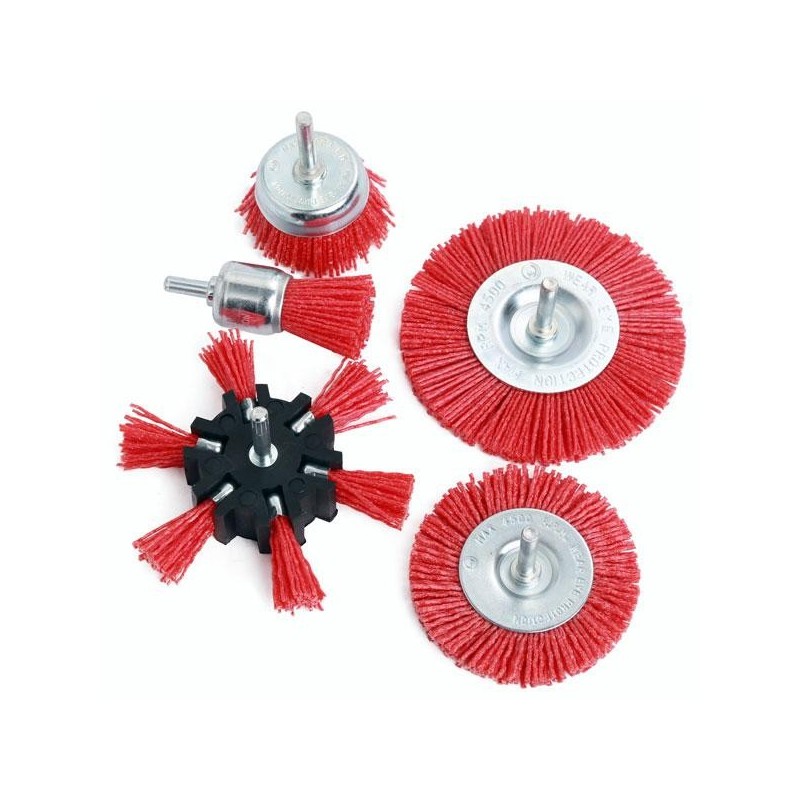 Zestaw szczotek nylonowych 5 szt szczotki nylonowe