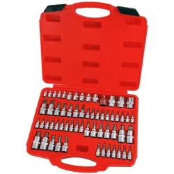 Nástrčné kľúče e-torx torx plus 1/4 3/8 1/2