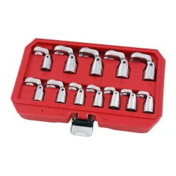 Open sockets spanners 3/8 8-19mm brakes injectors