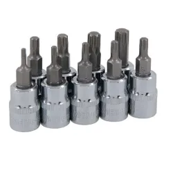 Nástrčné hlavice Torx plus tp10-tp50 3/8 neilsen