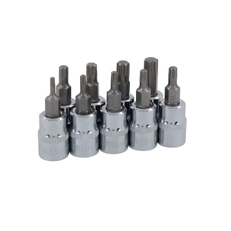 Nasadki torx plus tp10-tp50 3 8 neilsen