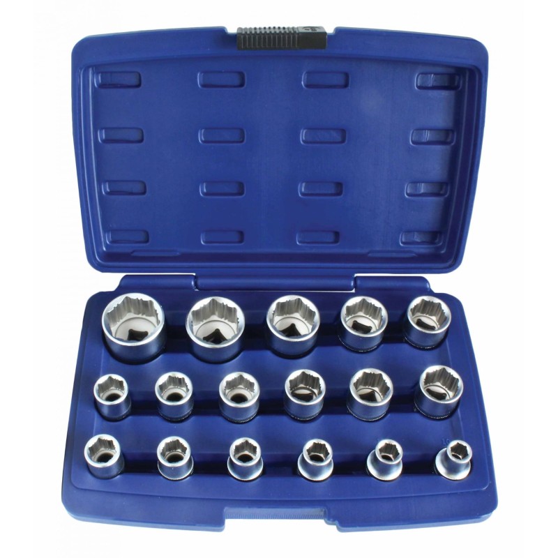 Nasadki antypoślizgowe 6 kąt 1 2 17el 10-32mm asta