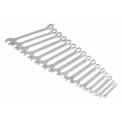 Zestaw kluczy płasko oczkowych calowe oczkowe 16szt