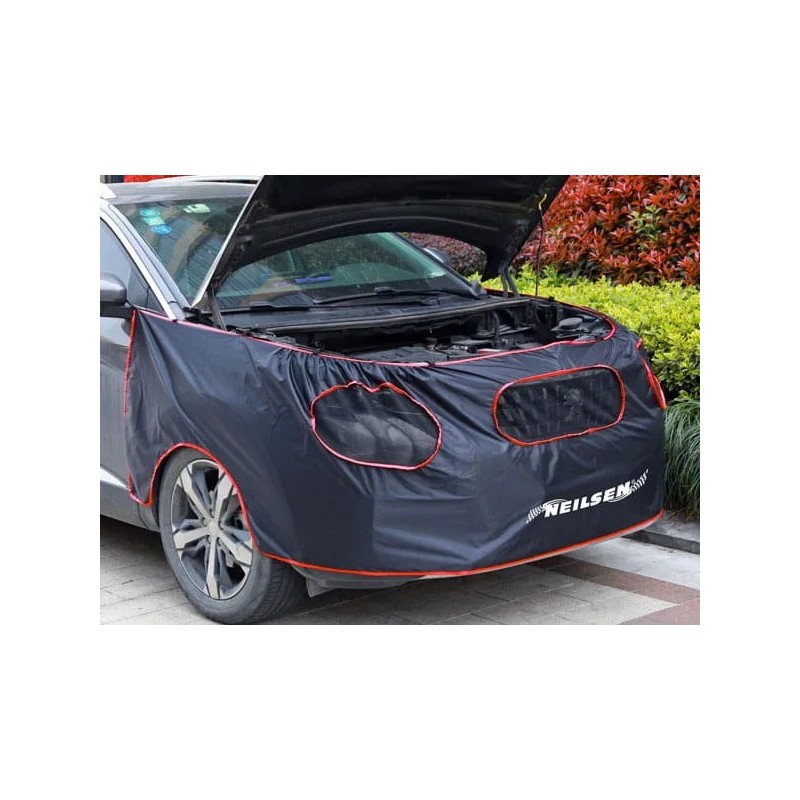 Uniwersalny pokrowiec ochronny na zderzak błotnik przód samochodu olejoodporny 355x74cm