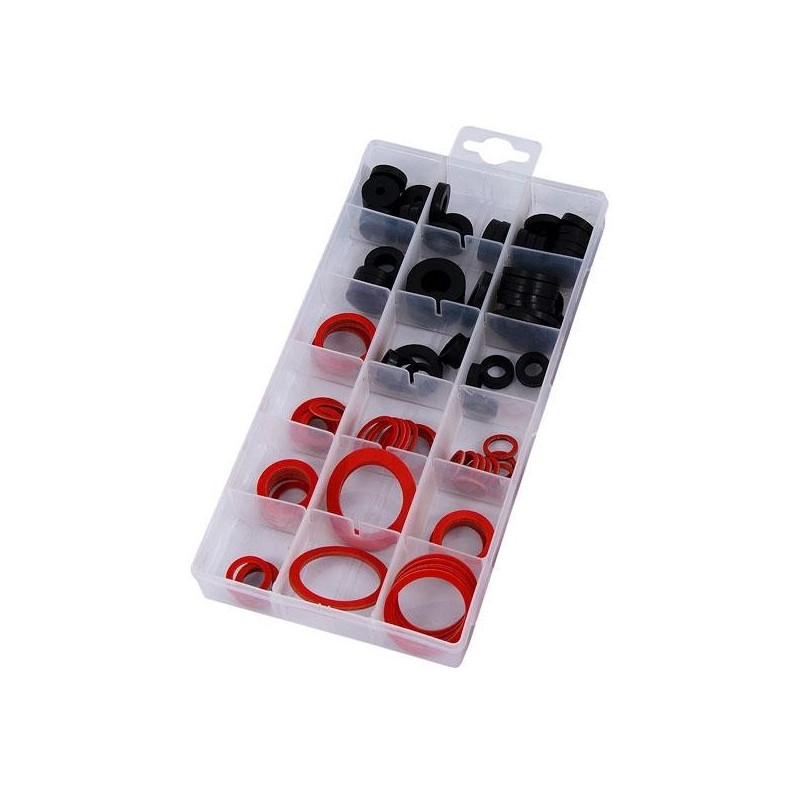 Zestaw uszczelek sanitarnych gumowych włókiennych z klingeritu 141el