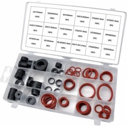 Zestaw uszczelek sanitarnych gumowych włókiennych z klingeritu 141el