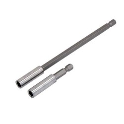 Set of screwdriver bit holders magnetic 1/4" 60mm 150mm
